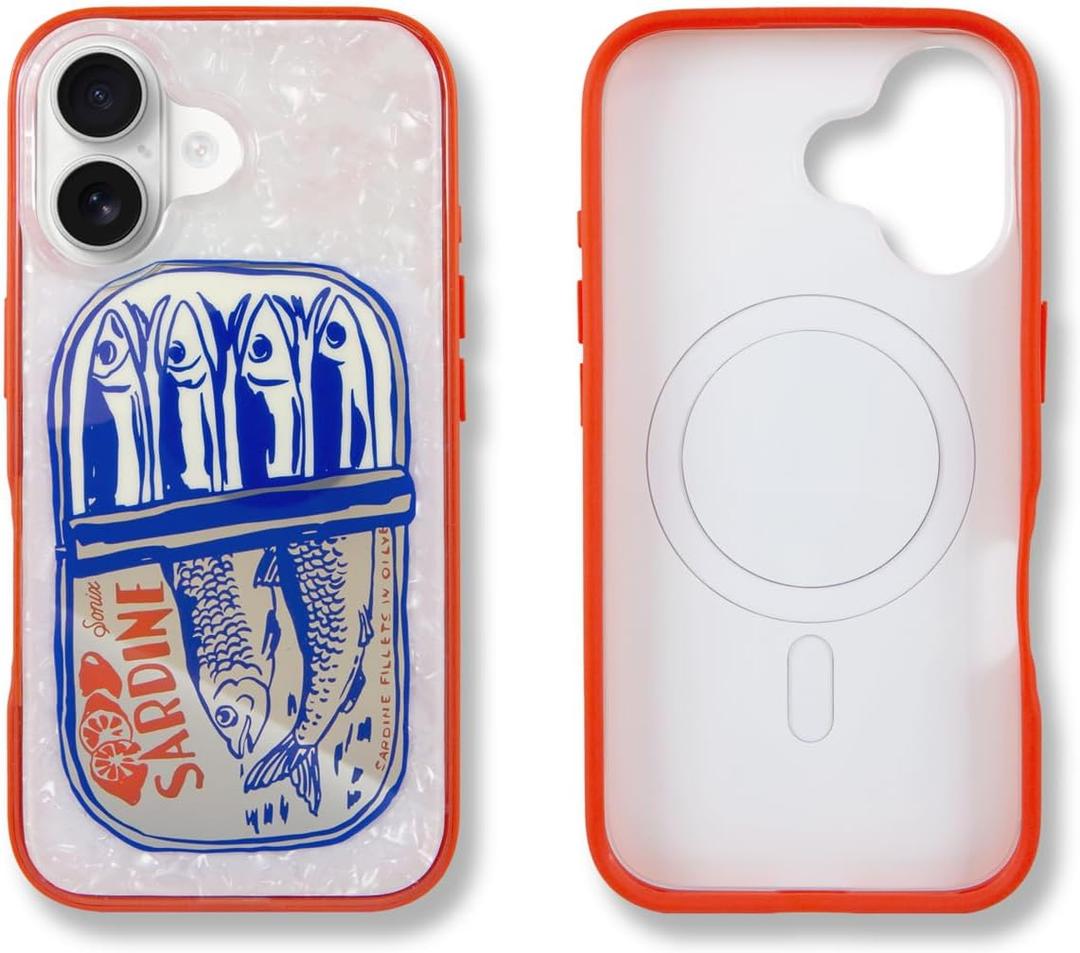 Sonix Cases for iPhone 16 | 10ft Drop Tested | Compatible with Magsafe | Sardines
