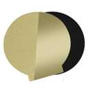 Round 120mm for Monoprice Mini Delta Build Plate Flex Textured/Smooth 100% Imported Thicker PEI Sheet Flexible Spring Steel Bed with Magnetic Sticker for Monoprice Mini Delta v2 3D Printer