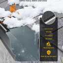 201 Ft Lock-in Gutter Guard Mesh, 6 Inch Leaf Filter Gutter Covers