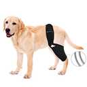 Knee Brace for Dogs ACL with Side Stabilizers,Knee Cap Dislocation, Arthritis - Keeps The Joint Warm and Stable - Extra Support - Reduces Pain and Inflammation 