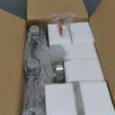 Zarbitta 3-Light Bathroom Light Fixtures, Brushed Nickel Vanity Light, Farmhouse Wall Lights with Clear Glass Shade, Bathroom Wall Lamp for Mirror Kitchen Bedroom Hallway Living Room Hallway Cabinet