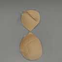 Niidor Adhesive Bra Strapless Sticky Invisible Push up Silicone Bra for Backless Dress with Nipple Covers Nude (A Cup)