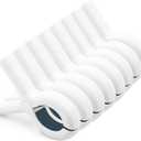 8 Pcs Beach Towel Clips for Beach Chairs, Towel Holder for Beach Chair Pool Chair on Cruise, Jumbo Size Heavy Duty Clothes Pins, Beach Chair Clips to Keep Your Towel from Blowing Away (White)