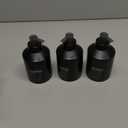 Method Gel Hand Soap, Vetiver + Amber, Reusable Black Aluminum Bottle, Biodegradable Formula, 12 oz (Pack of 3)