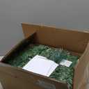 Remote Control&Super Long&8 Modes-18Ft Prelit Snowy Bristle Pine Christmas Garland for Stairs Door Porch Mantle Outdoor Indoor,100 Warm White&Color Switch Lights,Timer,460 Branches 165 Berry Pinecone