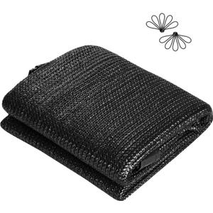 VIVOSUN Sunblock Shade Cloth, 50%-60% Shade Net, 6.5' x 10' Black Garden Shade Mesh with Grommets for Plant Covers, Swimming Pools, Patios, and Yards