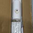 Haddockway Wooden Coat Rack Stand with 8 Hooks New Zealand Pine 3 Adjustable Coat Standing Tree Easy Assembly for Coats, Hats, Scarves and Handbags for Entryway, Hallway, Bedroom, Office, white (1 PC)