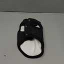 Warm Dog Coat, Windproof Dog Jacket Fleece Pet Winter Coats Solid Color Dogs Clothes Cold Weather Pet Jacket Vest Soft Puppy Apparel for Small Medium Dogs Cat (S, Black) (Small(Chest: 15.7'', Back: 11.0''))