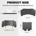 Foldable Car Tray for Tesla Model Y Model 3 S X Y Juniper, Upgraded Car Desk for Dining, in-Car Work, Travel and Outdoor