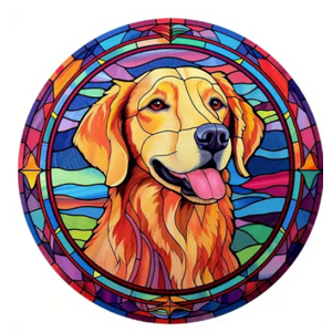 Christmas Ornament, Christmas Decoration, Holiday Present Golden Retriever