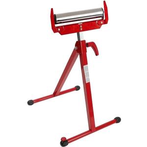 NEW Folding Roller Stand Saw Horse Height Adjustable 250Pound Load Capacity