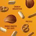 Gardetto's Original Recipe Snack Mix, Crunchy Breadsticks, Pretzels & Roasted Rye Chips, Kosher Snacks Multipack, 10 Single-Serve Bags, Individually Wrapped Party & Family Pack, 17.5 oz Bulk Box (EXP 10/15/26)