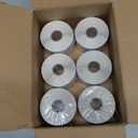 L LIKED 2" x 1" Direct Thermal Labels, Permanent Adhesive Barcode Address Labels & Compatible with Rollo, Zebra and Other Desktop Printers (12 Rolls, 15600 Labels)