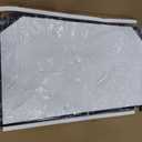 Black Bathroom Vanity Mirror 50x30 Inch, Metal Framed