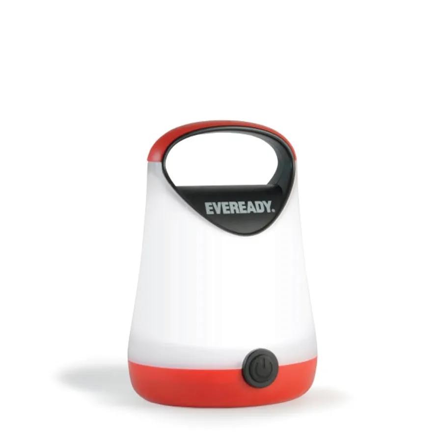 Eveready LED Camping Lantern, Bright Battery Powered Lantern, Water Resistant Hurricane Supplies, 100 Hour Run-time, Pack of 1