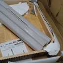 31.5" Solid Wood Dining Room Table for 2,Modern Farmhouse Rectangular Kitchen Real Wooden Table,Mid Century Fluted Design Furniture Desk for Home,Small Space,Apartment,Living Room Nature