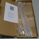 YALLOVE Clear Acrylic Tabletop Balloon Stand Kit, 15.75 Inch 4 pack Balloon Stick Holder with Base for Table Top Centerpiece Party Decoration (Balloons Not Included)