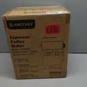 AMZCHEF Espresso Machine with Grinder, Latte & Cappuccino for Home Use