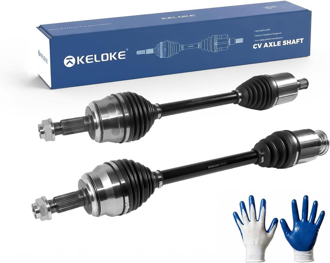 KELOKE Pair (2) Front CV Axle Shaft Assemby Compatible with Acura & Honda
