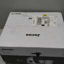 Jocuu Slow Masticating Juicer Machines with Soft Hard Modes Easy to Clean Quiet Motor & Reverse Function, Cold Press Juicer for Fruit & Vegetable, 90% Juice Yield, with Brush & Recipes (Grey) (Gray)