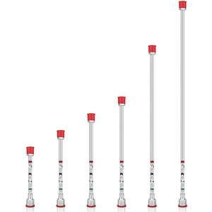 JZXSJ 6 Pieces Multi-Sizes Airless Paint Sprayer Tip Extension Pole,Airless Paint Sprayer Spray Gun Tip Extension Pole Rod,Extension Spray Wand(8/12/16/20/30/40inch)