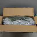 JOJOLEE 12FT2Pcs 6FT Artificial Norfolk Pine Garlands, Pre-Lit Christmas Garland with Timer Lights 8 Modes, Battery Powered Garland, Natural Hanging Greenery for Fireplace Mantle Stair Decor