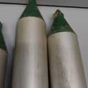 4 Pack Sonic Mole Chaser - Battery Operated Pest Repeller Stake, Scares Away Moles, Voles, Gophers and Rats by GreenLighting (Metal & Green)