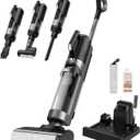IMAGIC M3 Combo Wet Dry Vacuum Cleaner, 4-in-1 Cordless Vacuum Mop Combo for Multi-Surface, Lightweight & Handheld Vacuum Mop All in One with Edge Cleaning, Self-Cleaning & Hot Air Drying, Grey