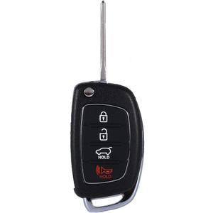 KIMISS Flip Key Shell Replacement Ix45, Remote Key Case Fob Cover with Buttons, 4-Button Design, Compatible with OEM Key KIMISS Flip Key Shell Replacement Ix45, Remote Key Case Fob Cover with Buttons, 4-Button Design, Compatible with OEM Key