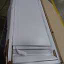 Modern Hall Tree with Shoe Storage, 79'' Tall 4-in-1 Entryway Bench with 6 Cabinets, 4 Coat Hooks and Adjustable Shelf for Hallway, Mudroom, Living Room (White)