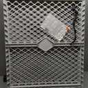 Toddleroo by North States - Superyard Duo Extra Wide Baby Gate & Play Yard: 6 Panel Playpen - Included Wall Mount Kit - Made in USA - 38.5 to 201 Inches W - 26 Inches T - Light Gray