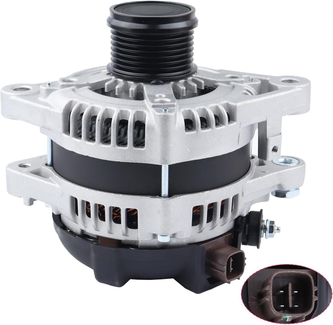 FEIDKS High Output Alternator 12V 150A Overdrive Pulley Fit for Lexus GS350 GS300 IS250 2.5L IS350 3.5L 2006-2013 270600P041