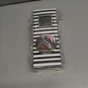 LOVSPA Reed Diffuser Set, Christmas Cabin Scented Oil Diffuser with Sticks, Home Fragrance Accessories for Bathroom Shelf Decor, Aroma Diffusers for Home or Office Desk, USA Made (Modern Stripe/4.5 oz)