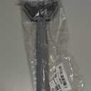 Silicone Back Scrubber for Shower  21in Extendable Shower Brush with Long Handle  Dual-Sided Back Brush with Non-Slip Grip, Gentle Cleansing & Exfoliation for Men, Women, Elderly (Gray)