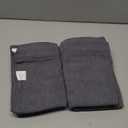 2 Pack - Extra Large Cotton Laundry Bag, Heavy Duty Large Laundry Bags 24 x 36 inch XL Drawstring Travel Organizer Bag Fit Hamper Basket Camp (Dark Grey, Pack of 2)