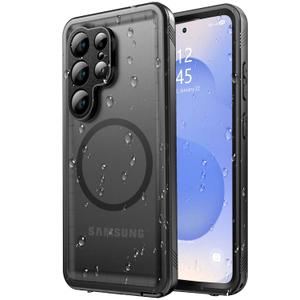 SPORTLINK for Samsung Galaxy S26 Ultra Case, IP68 Waterproof Dustproof Military 360 Full Body Heavy Duty Shockproof Protective with Camera Screen Protector S 26 Phone Front Back Cover 6.9" Mag/Black