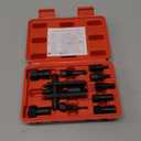 10-Piece Motorcycle Bearing Puller, Blind Hole Inner Bearing Puller Tool Kit, 8-25MM Wheel Bearing Removal Tool Set