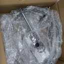 Set of 3 Christmas LED Light Balls, Hanging Tree Globe Fold Flat Metal Frame Ball Light Indoor Outdoor Christmas Decoration (Multicolor)