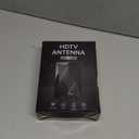 2026 TV Antenna for Digital TV Indoor, Long Range Smart Antenna for Local Channels, Support 4k 1080p with Amplifier Signal Booster for HDTV (Black)