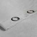 SUNBLK Total Blackout Grommet Panel 52in x 63in Natural