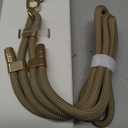 TORRAS Phone Lanyard Crossbody with 2 Phone Tabs, Adjustable Anti Theft Phone Strap for iPhone 17 Pro Max, Premium Metal Buckles, Universal Cell Phone Neck lanyard for Women and Men, Khaki