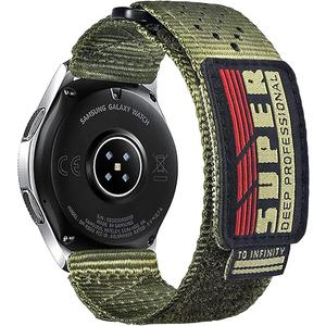 V.R.HOPE Band for Galaxy Watch Ultra 47mm, Soft Nylon Sport Watch Strap for Men Rugged Adjustable Watch Band Strong Hook and Loop Punched Band with Metal Connector V.R.HOPE Band for Galaxy Watch Ultra 47mm, Soft Nylon Sport Watch Strap for Men Rugged Adjustable Watch Band Strong Hook and Loop Punched Band with Metal Connector