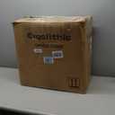 Ergonomic Office Chair-Computer X-Shaped Chair Mesh PU Leather with Adjustable Lumbar Support-Executive Desk Chair High Back with Headrest Flip-Up Arms for Long Hours (Black)