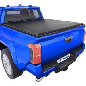 Tyger Auto T3 Soft Tri-fold Truck Bed Tonneau Cover Compatible with 2024-2026 Toyota Tacoma (Only Fits Models with Factory Deck Rail System) | 5' (60") Bed | TG-BC3T1204