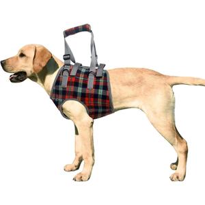 ROZKITCH Dog Lift Harness, Grid Pet Chest Support Aid Veterinarian Approved Sling for Old K9 Help with Poor Stability, Front Legs Disabled Joint Injury Elderly Arthritis ACL Rehabilitation Rehab (Small)
