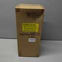 NEEDOMO Christmas Decorations Outdoor&Indoor, 17''/12'' Metal Candle Lantern Decor,Christmas Lanterns with Snowflakes Stars and LED Candle for Home Porch Patio Table Centerpieces, Xmas,No Glass