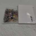 Swivel Clasp Hooks, Anezus 80Pcs Key Chain Clip Hooks, D Ring Clip Lanyard Hardware for Keychain Making, Lanyard Making, Purse Hardware, DIY Craft (3/4 Inside Width)