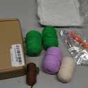 Kogyxe Beginners Crochet Kit, Amigurumi Crochet Starter Kits w Step-by-Step Video Tutorials, Hanging Potted Plants Knitting Starter Pack for Beginners Decoration, Wisteria Flower (40%+ Yarn)