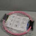 ProBody Pilates Fitness Circle  14 Inch Pilates Ring for Focusing on Toning Inner Thighs, Arms, and Core (Pink)