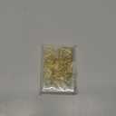 50 Pcs Cute Paper Clips Suitable for Children Ladies Wedding Decoration Document Notes Organization Office Supplies Heart Paper Clips (Gold)